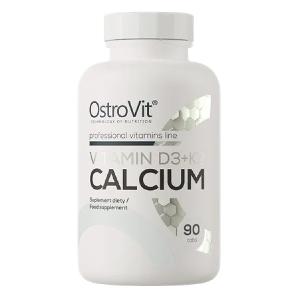 OstroVit - Calcium +D3 + K2 - 90 tabs
