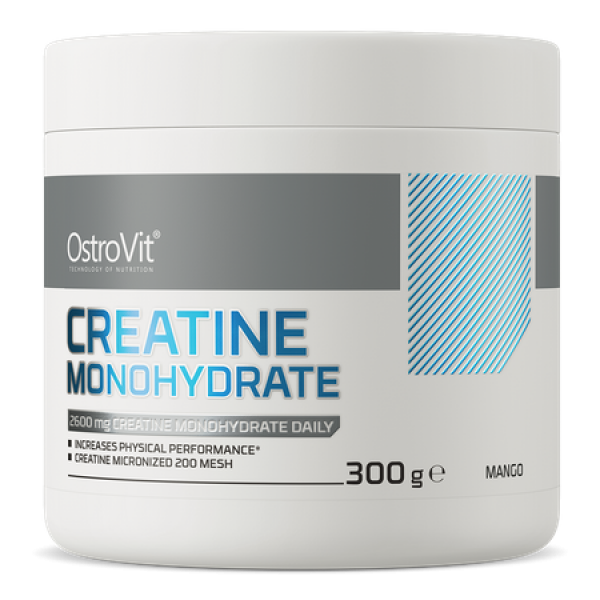 ოსტროვიტი - კრეატინი მონოჰიდრატი - 300 გ / OstroVit - Creatine Monohydrate - 300 g