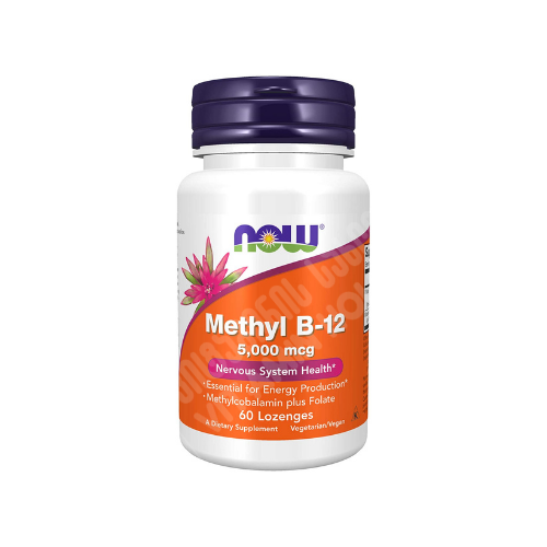 NOW - Methyl B12 - 5000 mcg - 60 lozenges