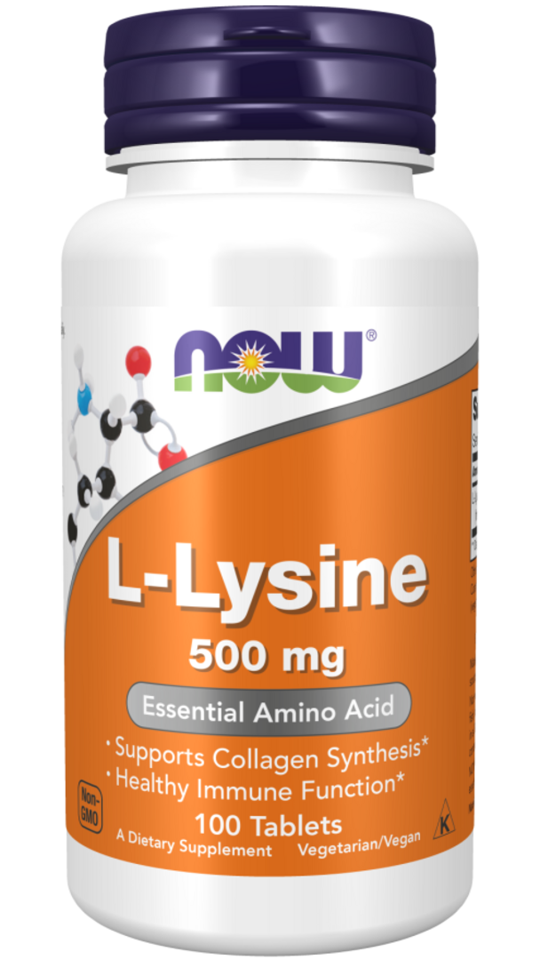 Nowfoods - L-Lysine 500 mg - 100 tabs