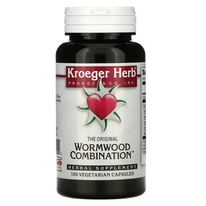 Kroeger Herb - Wormwood Combination - 100 vcaps