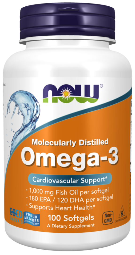 Nowfoods - Omega 3 - 100 Softgels