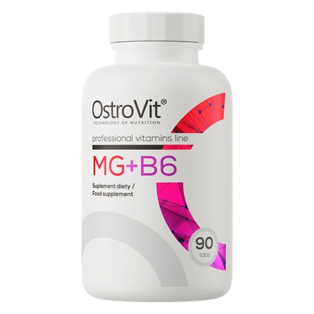 OstroVit - Magnium + Vitamin B6 (MG+B6) - 90 tabs