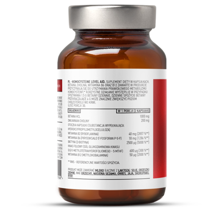 OstroVit - Homocysteine Level Aid - 60 caps