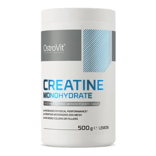 ოსტროვიტი - კრეატინი მონოჰიდრატი - 500 გ / OstroVit - Creatine Monohydrate - 500 g