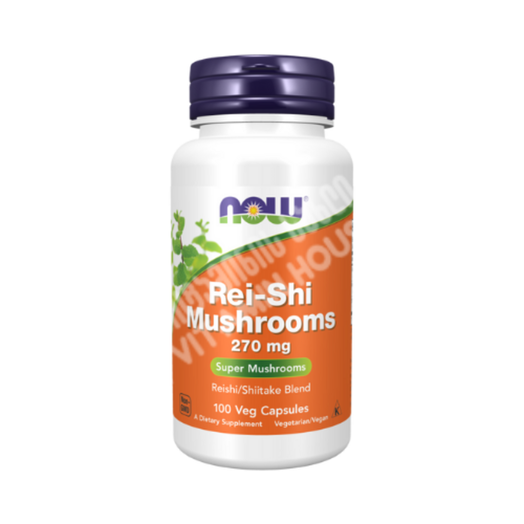 NOW - Rei-Shi Mushrooms 270 mg - 100 vcaps