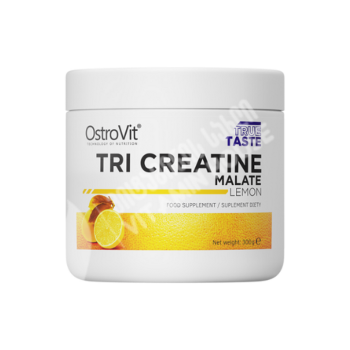 ოსტროვიტი - ტრი-კრეატინის მალატი - 300 გ - ლიმონი/OstroVit - Tri-Creatine Malate - 300 g - Lemon